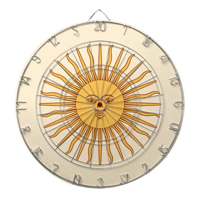 Sun of May Dart Board (Front)