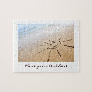 Sun on The Beach Jigsaw Puzzle