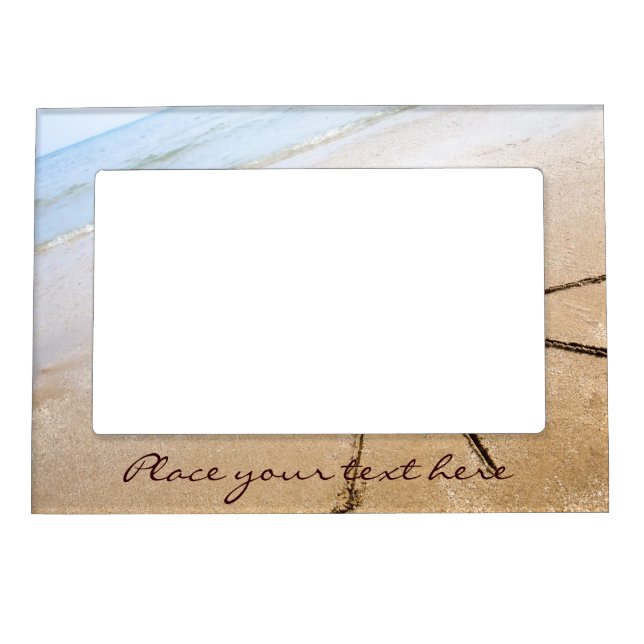 Sun On The Beach Magnetic Frame (Front)