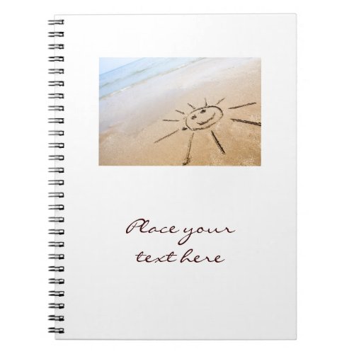 Sun On The Beach Notebook