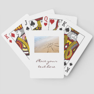 Sun On The Beach Poker Cards