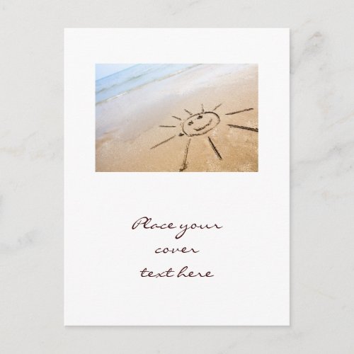 Sun On The Beach Postcard