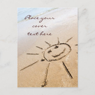Sun On The Beach Postcard