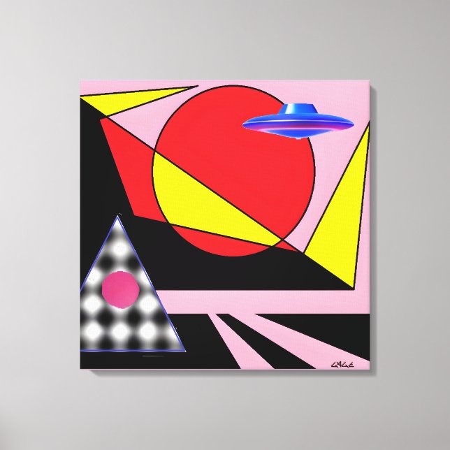 Sun Out Canvas Print (Front)