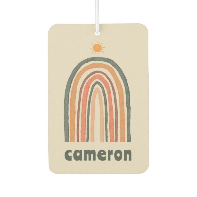 Sun Over A Rainbow Air Freshener (Front)