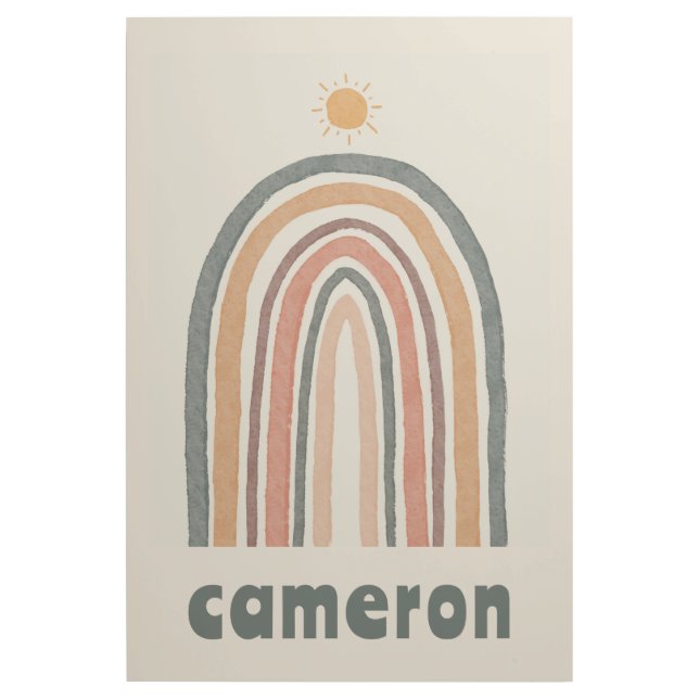 Sun Over A Rainbow Gallery Wrap (Front)