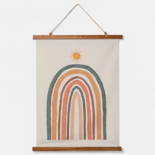 Sun Over A Rainbow Hanging Tapestry