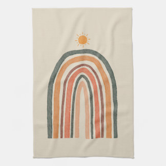 Sun Over A Rainbow Kitchen Towel