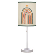 Sun Over A Rainbow Table Lamp