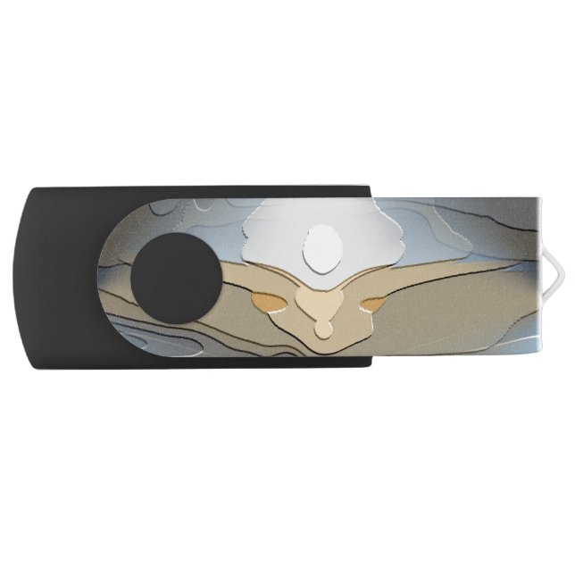 SUN OVER THE HILLS    FLASH DRIVE (Front)