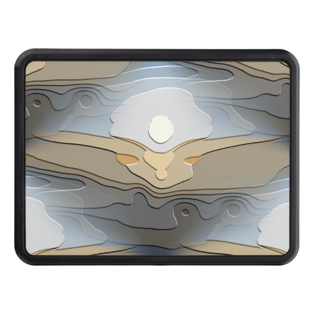 SUN OVER THE HILLS  HITCH COVER (Front)