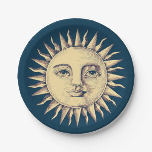 Sun Paper Plate