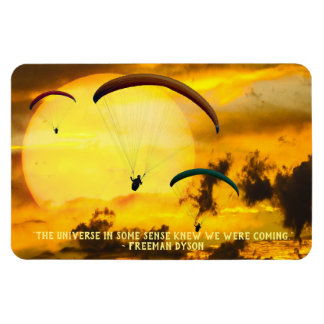 Sun Paragliders Scientist Quotation Magnet