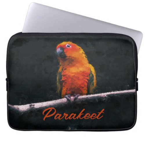 Sun Parakeet Aratinga solstitialis Laptop Sleeve