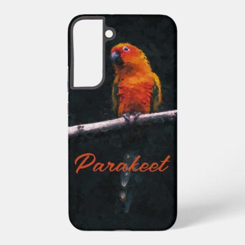 Sun Parakeet Aratinga solstitialis Samsung Galaxy S22 Case