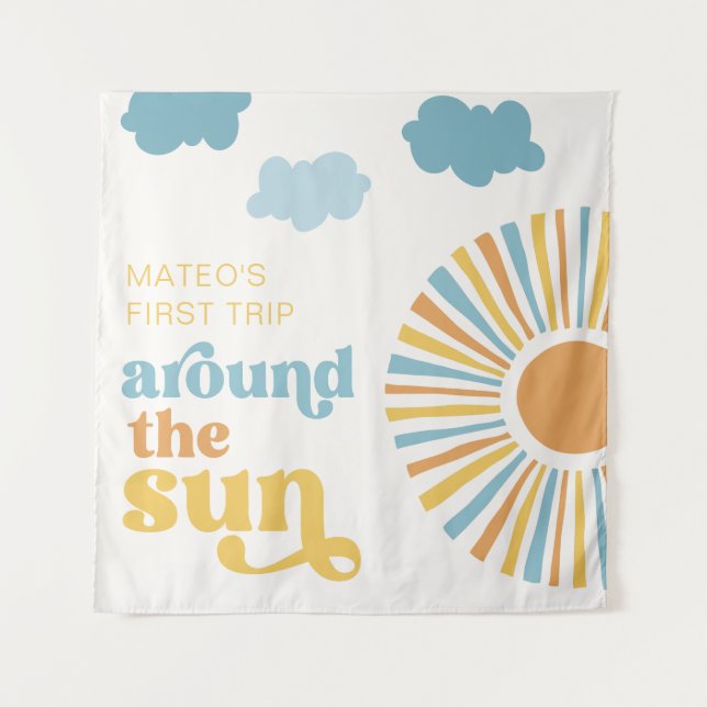 Sun Party Backdrop Tapestry (Front)