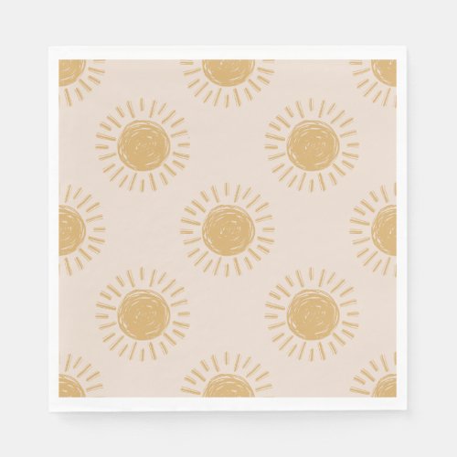 Sun Party Napkins