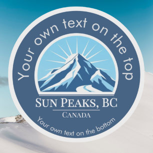 Sun Peaks British Columbia Canada  Sticker