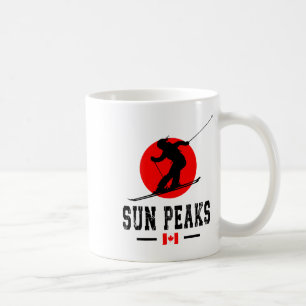 Sun Peaks Canada Ski Resort Rocky Mountains Canadi Coffee Mug
