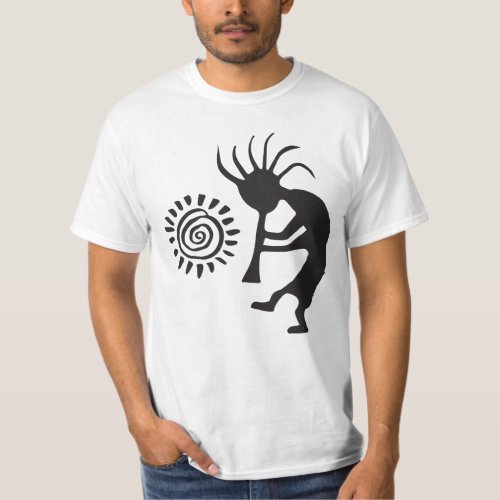 Sun Petroglyphs Kokopelli T_Shirt