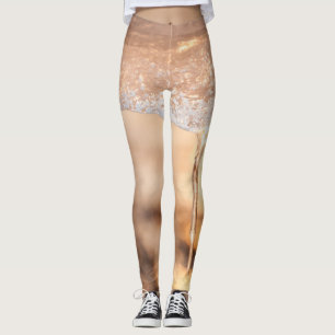 sun photo through the ice on the b leggings