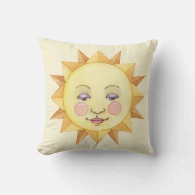 Sun Pillow Zazzle