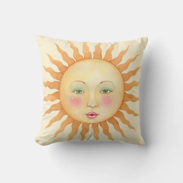 Sun Pillow Zazzle