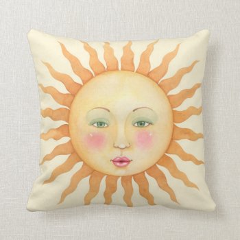 Sun Pillow by marainey1 at Zazzle