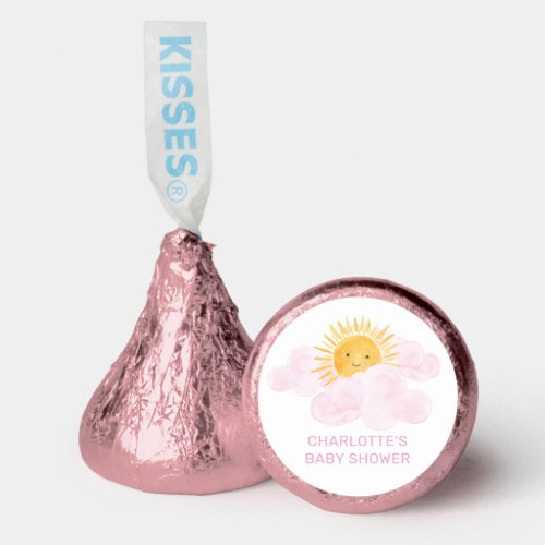 Sun Pink Girl's Pink Baby Shower Hershey®'s Kisses®
