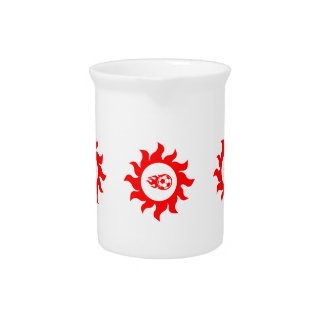 Sun power goals beverage pitcher