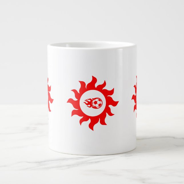 Sun power goals  giant coffee mug (Front)