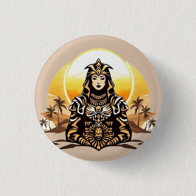 Sun Priestess Button (Front)