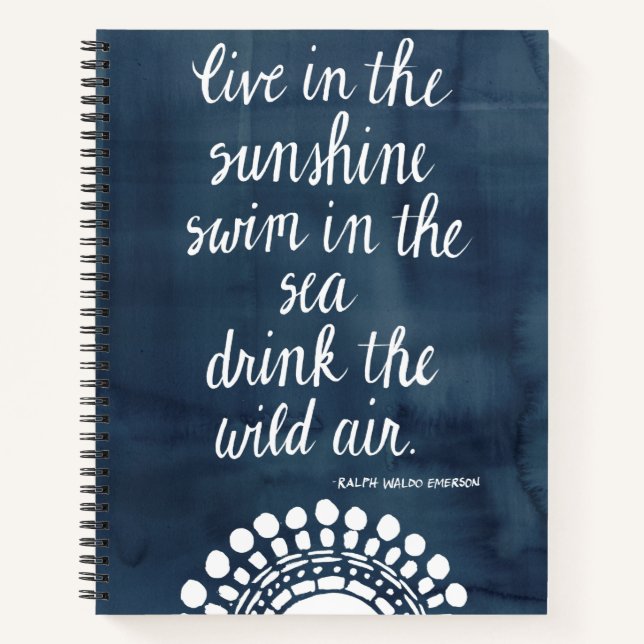 Sun Quote I Notebook (Front)