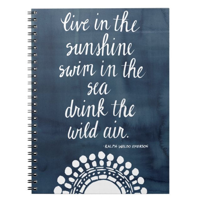 Sun Quote I Notebook (Front)