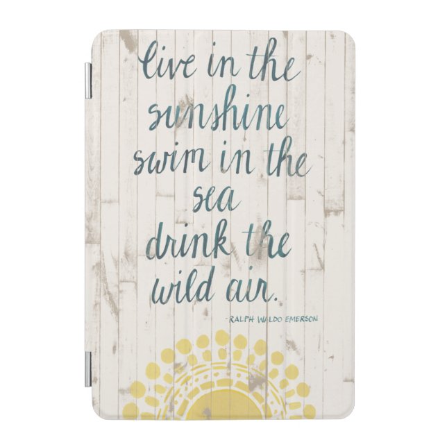 Sun Quote IV iPad Mini Cover (Front)