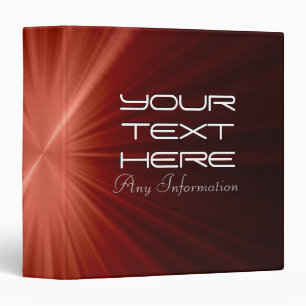Sun ray shiny stainless steel metal binders