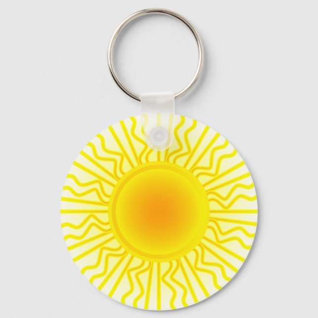 Sun Rays Keychain (Front)