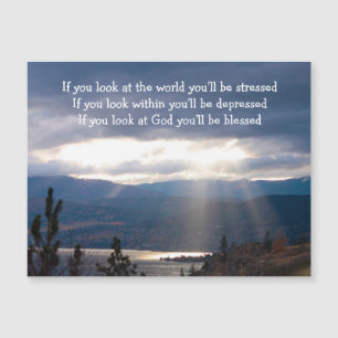  Sun Rays Lakeshore Storm Clouds Look at God  Post