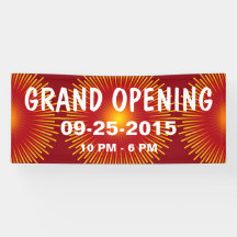 GoBigBanners Grand Opening Banner Orange 8x28 Table Front Banner GoBigBanners Grand Opening Banner Orange 8x28 Table Front Banner