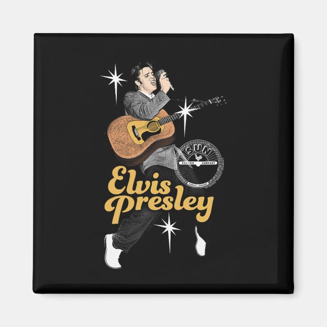 Sun Records X Elvis Presley Dancing With Stars  Magnet (Front)