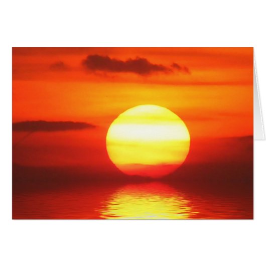 Sun Reflections Card (Front Horizontal)