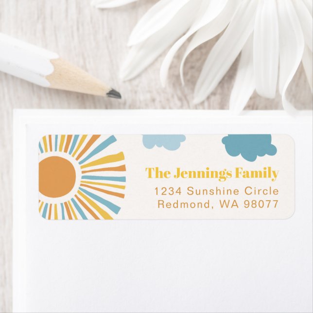 Sun Return Address Labels  (Insitu)