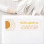 Sun Return Address Labels | Boho Sun Address Label<br><div class="desc">Sun Return Address Labels.
Ready to be personalized by you!</div>