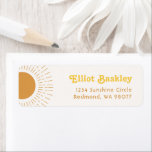 Sun Return Address Labels | Boho Sun Address Label<br><div class="desc">Sun Return Address Labels.
Ready to be personalized by you!</div>