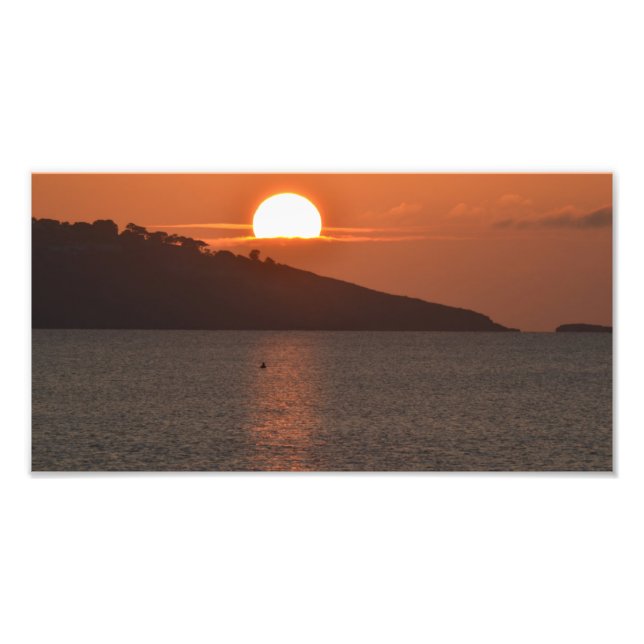 Sun Rise Photo Print (Front)