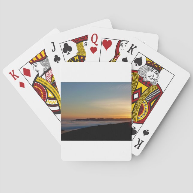 Sun Rise Poker Cards (Back)