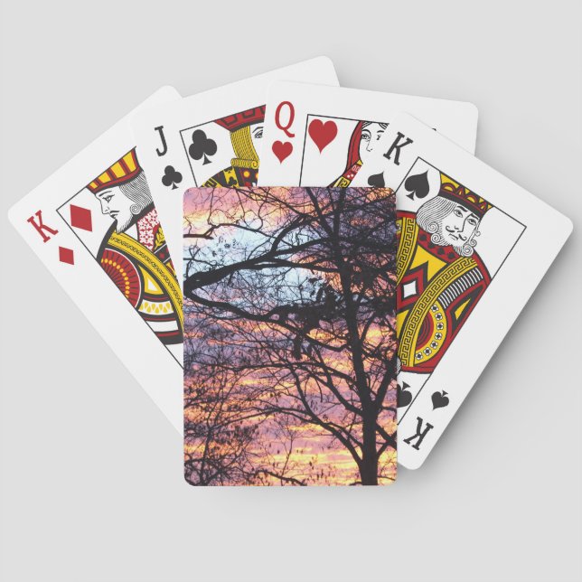 Sun Rise Poker Cards (Back)