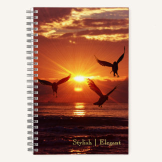 Sun Rise Spiral Notebook