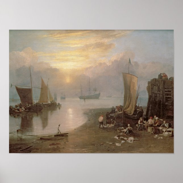 Sun Rising Through Vapour Poster (Front)