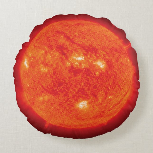 Sun Round Pillow (Front)